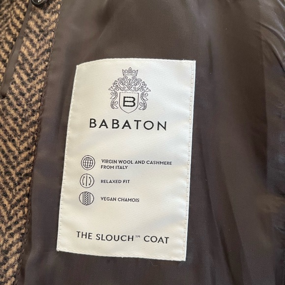 Aritzia Babaton The Slouch Coat Wool Cashmere - Picture 4 of 4